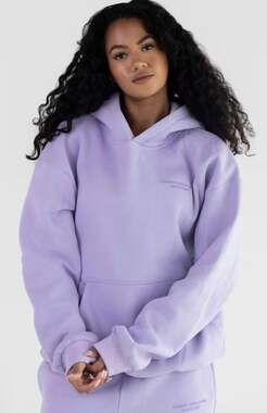 Comfrt Small Oversized Pastel Purple Hoodie BRAND NEW